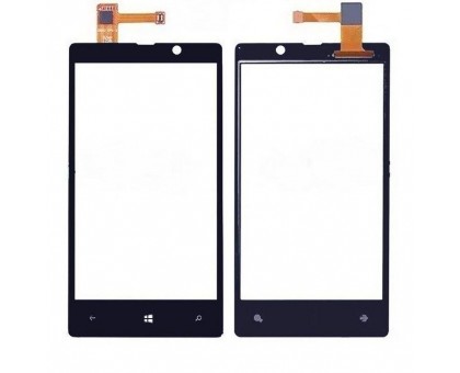 Тачскрін (сенсор) для Nokia 820 Lumia, чорний, оригінал (Китай)